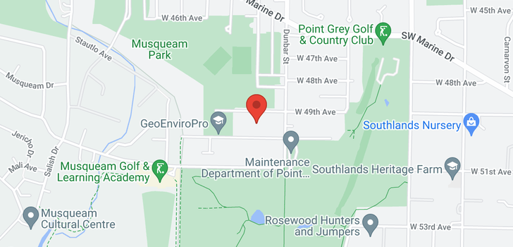 map of 3720 W 49TH AVENUE